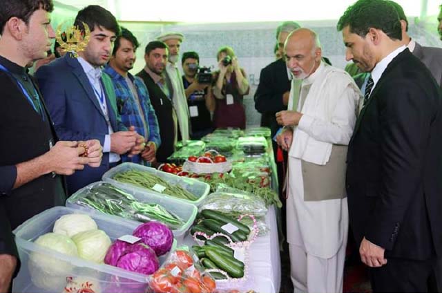 Ghani Vows to Boost Agricultural Sector